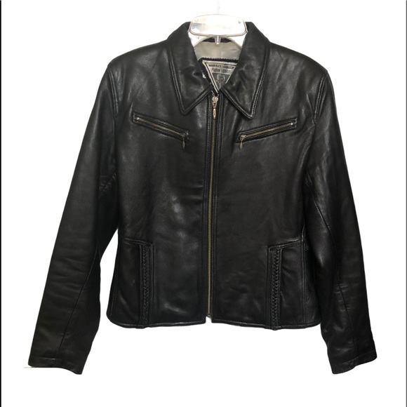 J Percy for Marvin Richards Leather Jacket Lined - Picture 2 of 11